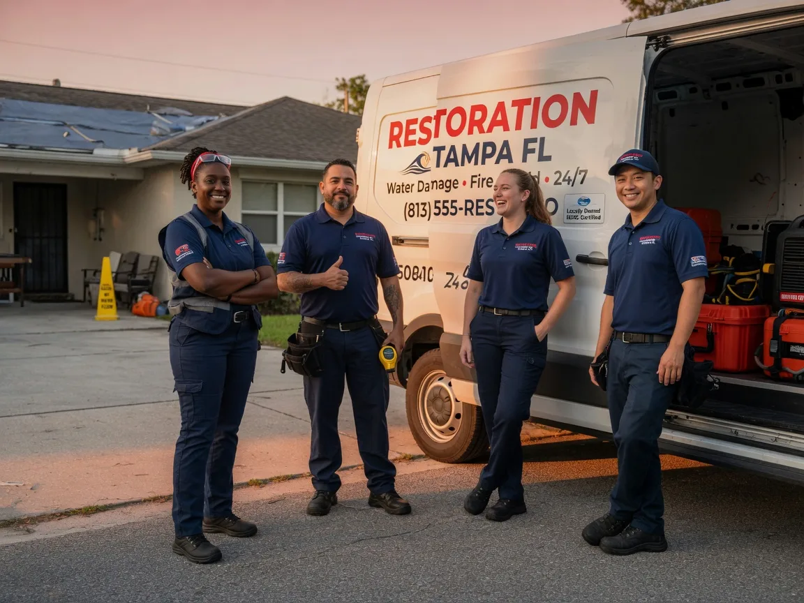 Water Damage Restoration company in Cement, OK