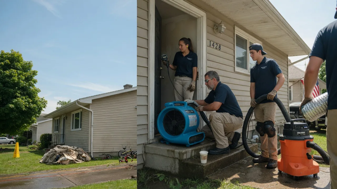 Water Damage Restoration in Cement, OK near me